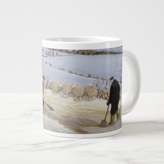 Klärung des Schnees Jumbo-Tasse (Vorderseite Rechts)