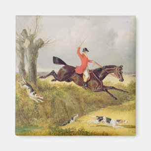 Klärung einen Abzugsgraben, 1839 (Öl auf Platte) Magnet
