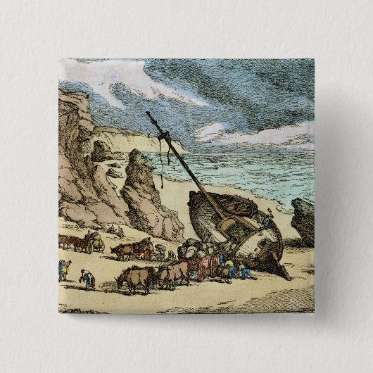 Klärung eines Wrackes auf der Nordküste von Button (Vorderseite)