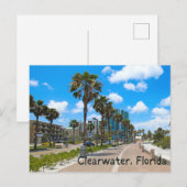 Klarwasser-florida Postkarte (Vorne/Hinten)