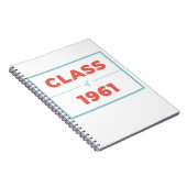 Klasse 1961 notizblock (Rechte Seite)