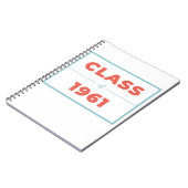 Klasse 1961 notizblock (Linke Seite)
