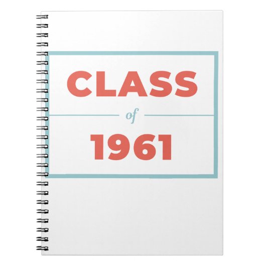Klasse 1961 notizblock (Vorderseite)