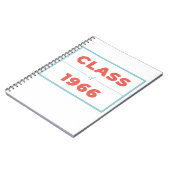 Klasse 1966 notizblock (Linke Seite)