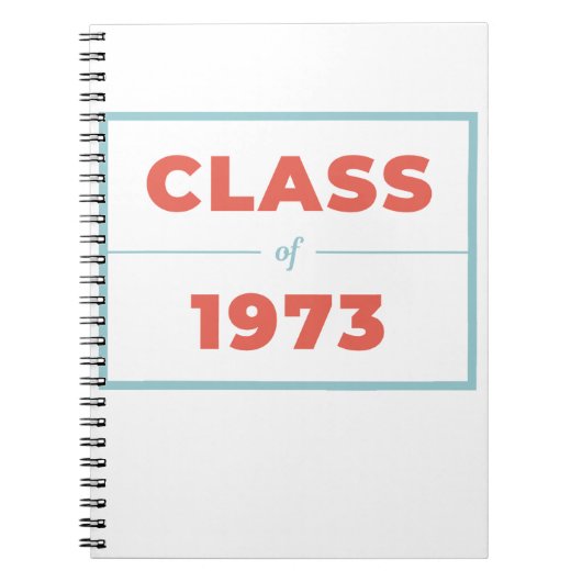 Klasse 1973 notizblock (Vorderseite)