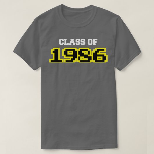 Klasse 1986 T-Shirt (Design vorne)