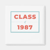 Klasse 1987 magnet (Vorne)