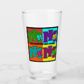 Klasse 1991 Party Pint Glas (Vorderseite)