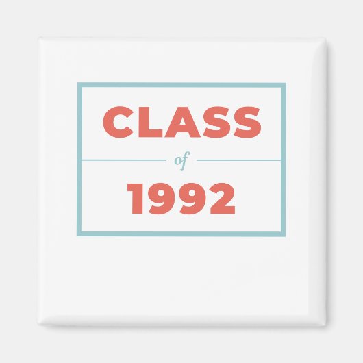 Klasse 1992 magnet (Vorne)