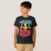 Klasse 1 Super Squad Superhero Teacher Team T-Shirt (Vorne ganz)