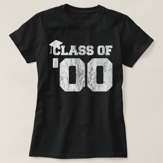 Klasse 2000 High School Class Senior Wiedersehen G T-Shirt (Design vorne)
