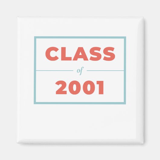 Klasse 2001 magnet (Vorne)