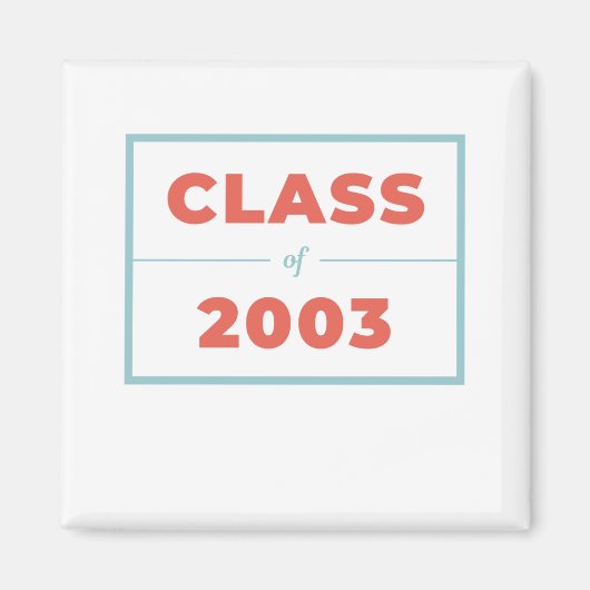 Klasse 2003 magnet (Vorne)