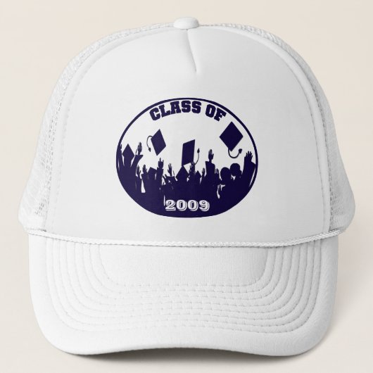 Klasse 2009/2010 Schriftart wählen Truckerkappe (Vorderseite)