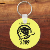 Klasse 2009 Schlüsselanhänger (Gelb) (Vorderseite)