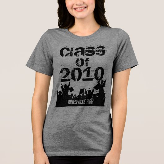 Klasse 2010 Abschluss T - Shirt (Vorderseite)
