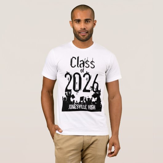 Klasse 2010 Abschluss T - Shirt (Vorne ganz)