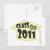 Klasse 2011 postkarte (Vorne/Hinten)