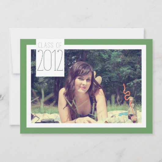 Klasse 2012 - Abschluss Einladung (Vorderseite)