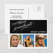 Klasse 2012 Einladung Postkarte (Vorne/Hinten)