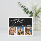 Klasse 2012 Einladung Postkarte (Stehend Vorderseite)