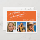 Klasse 2012 Einladung Postkarte (Vorne/Hinten)