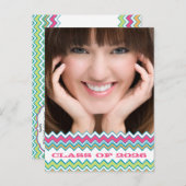 Klasse 2012 Hochrangige Abschluss - Einladung und  (Vorne/Hinten)