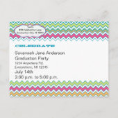 Klasse 2012 Hochrangige Abschluss - Einladung und  (Rückseite)