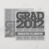 Klasse 2012 Party Einladung 12SS (Vorne/Hinten)