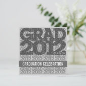 Klasse 2012 Party Einladung 12SS (Stehend Vorderseite)