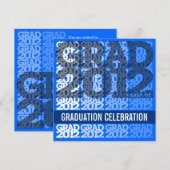 Klasse 2012 Party Einladung der Abstufung 12BS (Vorne/Hinten)