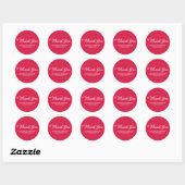 Klasse 2013 Danke Stickers (Blatt)