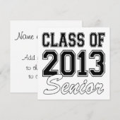 Klasse 2013 einladung (Vorne/Hinten)