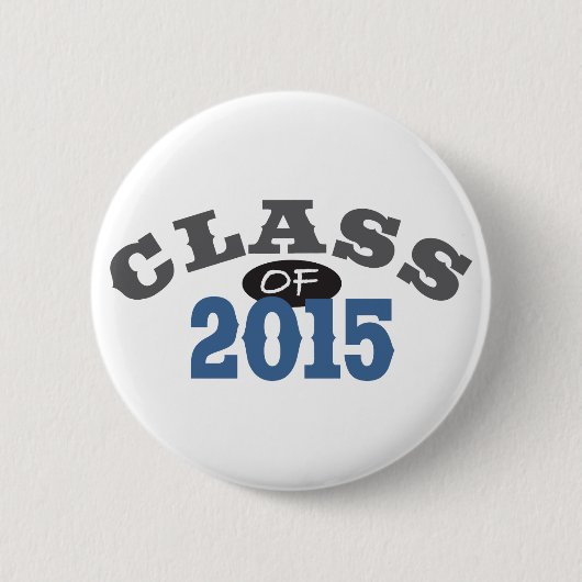 Klasse 2015 Blau Button (Vorderseite)