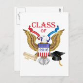 Klasse 2016 postkarte (Vorne/Hinten)
