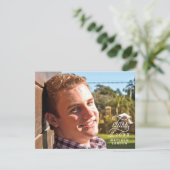 Klasse 2017 Abschluss Foto Danke Note Card Einladung (Stehend Vorderseite)