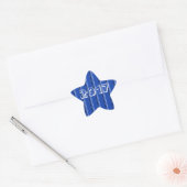 Klasse 2017 Blue Star Sticker von Janz (Umschlag)