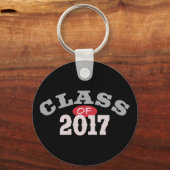 Klasse 2017 rot schlüsselanhänger (Vorderseite)
