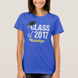 Klasse 2017 Senior Abschluss Custom T-Shirt