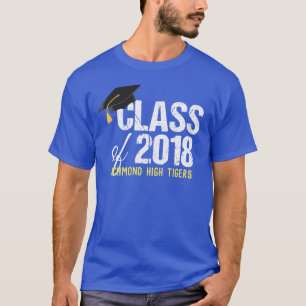 Klasse 2018 Abschluss Custom Senior T-Shirt