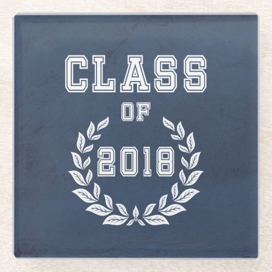 Klasse 2018 glasuntersetzer (Vorderseite)