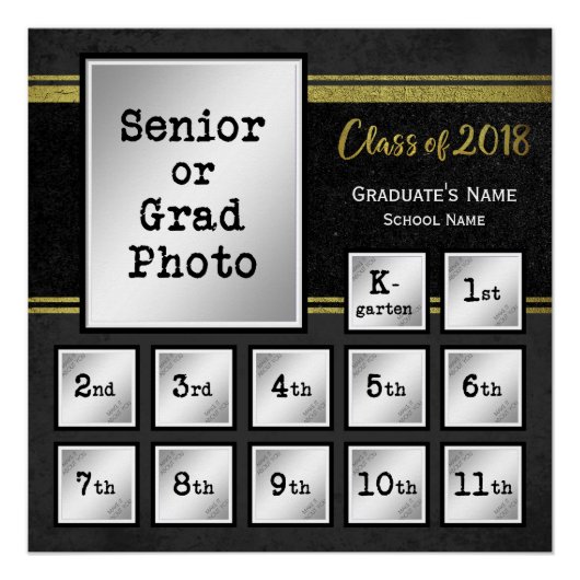 Klasse 2018 K-12 Poster (Vorderseite)