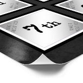 Klasse 2018 K-12 Poster (Ecke)