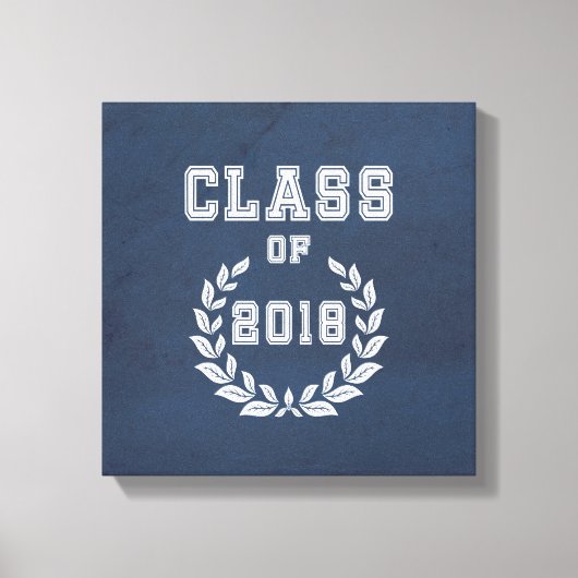 Klasse 2018 leinwanddruck (Vorderseite)