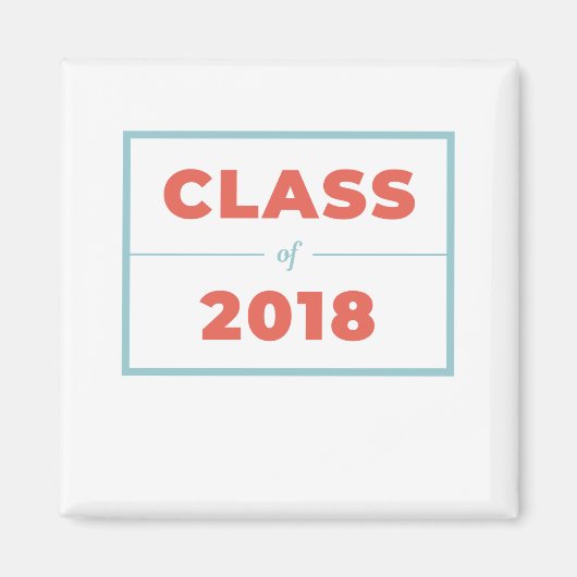 Klasse 2018 magnet (Vorne)