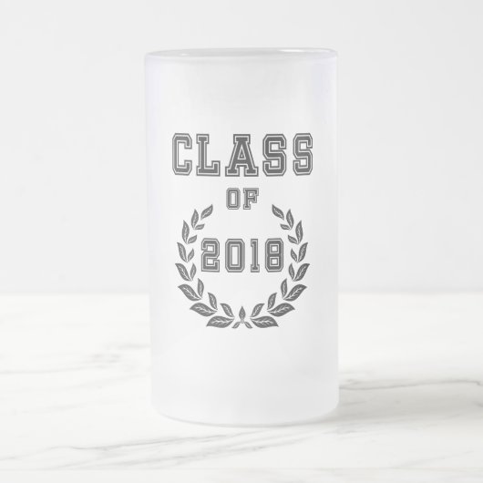 Klasse 2018 mattglas bierglas (Mittel)