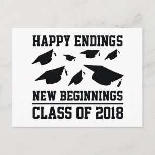 Klasse 2018 postkarte