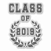 Klasse 2019 aufkleber (Vorderseite)