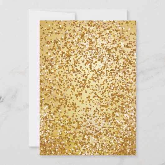 Klasse 2019 Eleganter Moderner Schwarzer Abschluss Einladung (Rückseite)