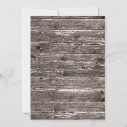 Klasse 2019 Graduation Party Typ Rustikale High Sc Einladung (Rückseite)